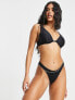 Фото #7 товара ASOS DESIGN mix and match flexi wire bikini top in black