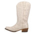 Roper Riley Embroidered Snip Toe Cowboy Womens Off White Casual Boots 09-021-15