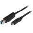 Фото #2 товара StarTech.com USB-C to USB-B Cable - M/M - 2 m (6 ft.) - USB 3.0 - 2 m - USB C - USB B - USB 3.2 Gen 1 (3.1 Gen 1) - Male/Male - Black