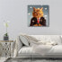 Фото #2 товара Catty Remarks Gallery-Wrapped Canvas Wall Art - 30" x 30"