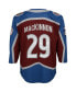 Фото #4 товара Big Boys Nathan MacKinnon Burgundy Colorado Avalanche Premier Player Jersey