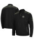 Men's Black Louisville Cardinals OHT Military-Inspired Appreciation Commo Fleece Quarter-Zip Jacket
