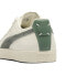 Фото #3 товара Puma Clyde Base L 39941303 Mens Beige Leather Lifestyle Sneakers Shoes