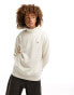 Dickies oakport 1/4 zip fleece sweatshirt in stone XS - фото #1