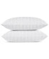 Фото #4 товара Cotton Striped 2-Pack Pillows, Standard/Queen