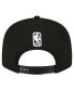 Фото #3 товара Men's Cleveland Cavaliers Black and White 9FIFTY Snapback Hat