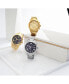 Фото #5 товара Часы и аксессуары Guess мужские Хронограф на ремешке из нержавеющей стали с покрытием золотого цвета 45 мм