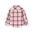 BOBOLI Poplin Check Long Sleeve Shirt