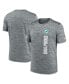 Men's Gray Miami Dolphins 2024 Sideline Velocity Performance T-Shirt