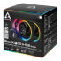 Arctic BioniX P120 A-RGB Pressure-optimised 120 mm Fan with A-RGB - Fan - 12 cm - 2300 RPM - 0.45 sone - 48 cfm - 81.55 m³/h