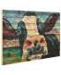 Фото #4 товара Curious Cow 3 and 4 Arte de Legno Digital Print on Solid Wood Wall Art, 30" x 45" x 1.5"