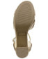 Фото #5 товара Women's Lillah Block Heel Platform Dress Sandals, Created for Macy's