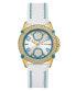 Фото #1 товара Guess Damen Armbanduhr Sporty Spice 38 mm Armband Leder GW0554L2