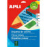 Фото #1 товара Этикетки для принтера Apli Зеленый 20 Листья 210 x 297 mm
