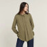 G-STAR Placket long sleeve shirt Antic Green, XS - фото #1