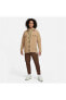 Фото #9 товара Oduncu Gömlek Sportswear Sport Utility Sherpa Full-length Button Erkek Kahverengi Ceket Oversiz