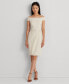 Фото #1 товара Платье женское Ralph Lauren Lauren Off-The-Shoulder