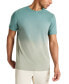 Фото #1 товара Men's 4-Way Stretch Dip-Dyed T-Shirt