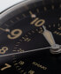 Фото #2 товара Наручные часы Tommy Hilfiger Men's Black Silicone Strap Watch 46mm
