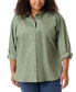 ფოტო #2 პროდუქტის Plus Size Amanda Shirt