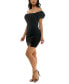 ფოტო #3 პროდუქტის Women's Off-The-Shoulder Sheath Dress