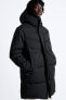 Long puffer coat