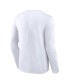 Men's White Kentucky Wildcats Double Time 2-Hit Long Sleeve T-shirt L - фото #4