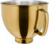 Фото #2 товара Аксессуар для кухонного комбайна KitchenAid Stainless Steel Bowl 4.8 L - RADIANT GOLD 5KSM5SSBRG