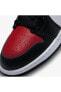 Фото #5 товара Кроссовки Nike Air Jordan 1 Mid Black Fire RedSKU: 554725-079