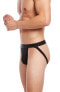 2(X)Ist Men's 184695 Air Luxe Jock Strap Underwear Black Size M