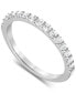 ფოტო #12 პროდუქტის Diamond 3 Pc. Square Halo Cluster Set (3 ct. t.w.) in 14k White Gold