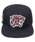 Фото #2 товара Men's Black Texas Southern Tigers Arch Over Logo Evergreen Snapback Hat