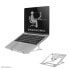 Фото #2 товара by Newstar foldable laptop stand - Notebook stand - Silver - 25.4 cm (10") - 43.2 cm (17") - 254 - 431.8 mm (10 - 17") - 5 kg