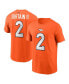 Фото #1 товара Men's Pat Surtain II Orange Denver Broncos Player Name and Number T-shirt