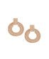 ფოტო #1 პროდუქტის Women's Circular Drop Earrings