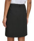 Women's Seamed Zip-Back Mini Skirt