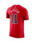 Фото #2 товара Men's DeMar DeRozan Red Chicago Bulls Icon 2022/23 Name and Number Performance T-shirt