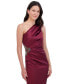 ფოტო #4 პროდუქტის Women's Embellished One-Shoulder Satin Gown