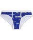 Фото #1 товара Women's Royal Los Angeles Chargers Breakthrough Allover Print Knit Panty