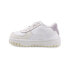 Фото #3 товара Puma Cali Dream Lace Up Toddler Girls White Sneakers Casual Shoes 38452302