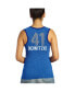 Women's Threads Dirk Nowitzki Royal Dallas Mavericks Name and Number Tri-Blend Tank Top