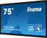 Iiyama TE7514MIS-B1AG - Interactive flat panel - 190.5 cm (75") - LCD - 3840 x 2160 pixels - Wi-Fi - 24/7