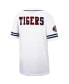 Men's White and Navy Auburn Tigers Free Spirited Baseball Jersey