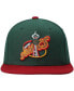 Фото #3 товара Men's Green, Red Seattle Supersonics Hardwood Classics Team Two-Tone 2.0 Snapback Hat