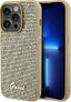 Guess Guess GUHCP14LPMSDGSD iPhone 14 Pro 6.1" złoty/gold hardcase Disco Metal Script