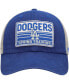 Фото #3 товара Men's Royal, Tan Los Angeles Dodgers Four Stroke Clean Up Trucker Snapback Hat