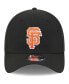 ფოტო #3 პროდუქტის Men's Black San Francisco Giants Logo 39THIRTY Flex Hat