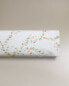 (200 thread count) floral print percale pillowcase