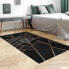 Фото #2 товара Vinylteppich Schwarze Dreiecke Gold