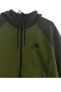 Sportswear Hoodie Full-zip Windrunner Yeşil/haki Erkek Spor Sweatshirt